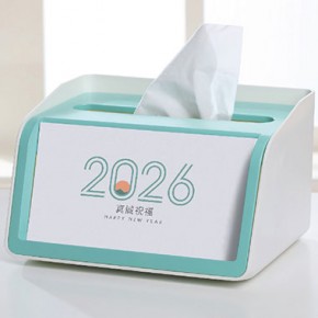 手机架纸巾盒台历
